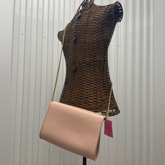 NWT Kate Spade Anna Medium Envelope Bag in Mochi Pink Color - Picture 10 of 15